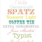 Fonts