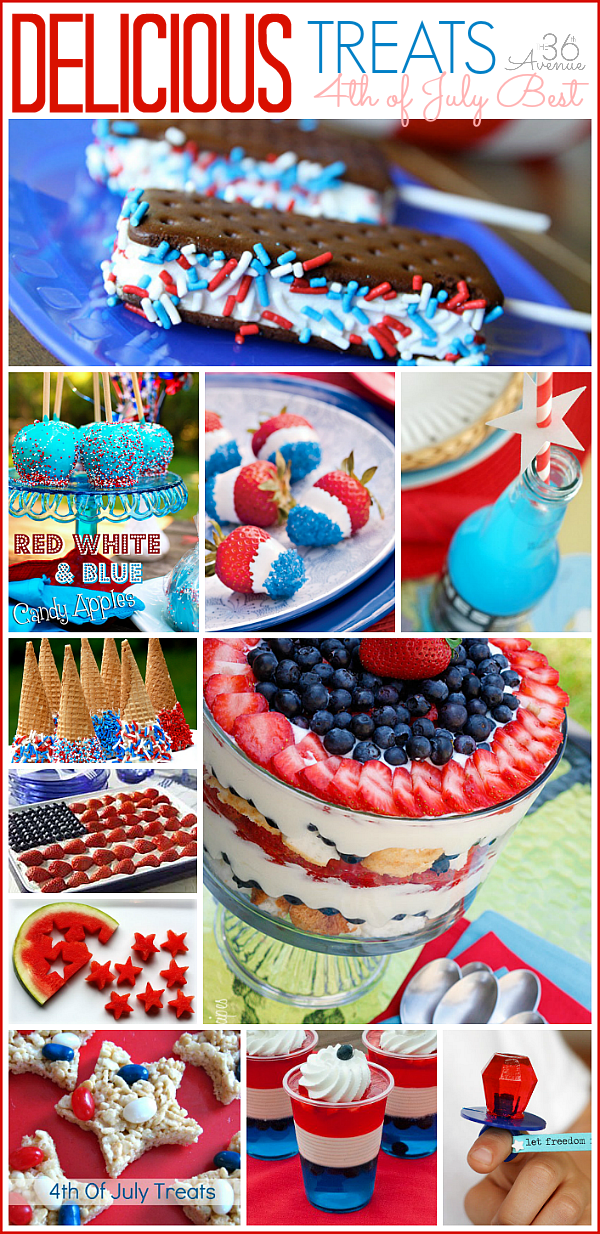 Show Your Patriotic Side with 4th of July Treats!