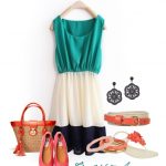 Casual Color Block