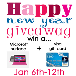 Huge New Year Giveaway the36thavenue.com