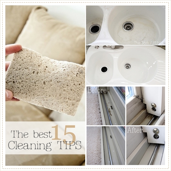 10 Tips for Cleaning and amazing tricks that the cleaning much easier. the36thavenue.com