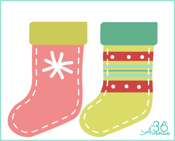 Free Christmas Printables and DIY Stockings | The 36th AVENUE