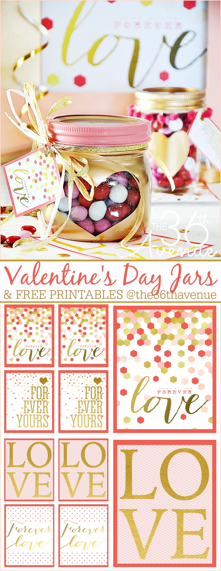 The 36th AVENUE | Valentine’s Day Gift – Heart Jars | The 36th ...