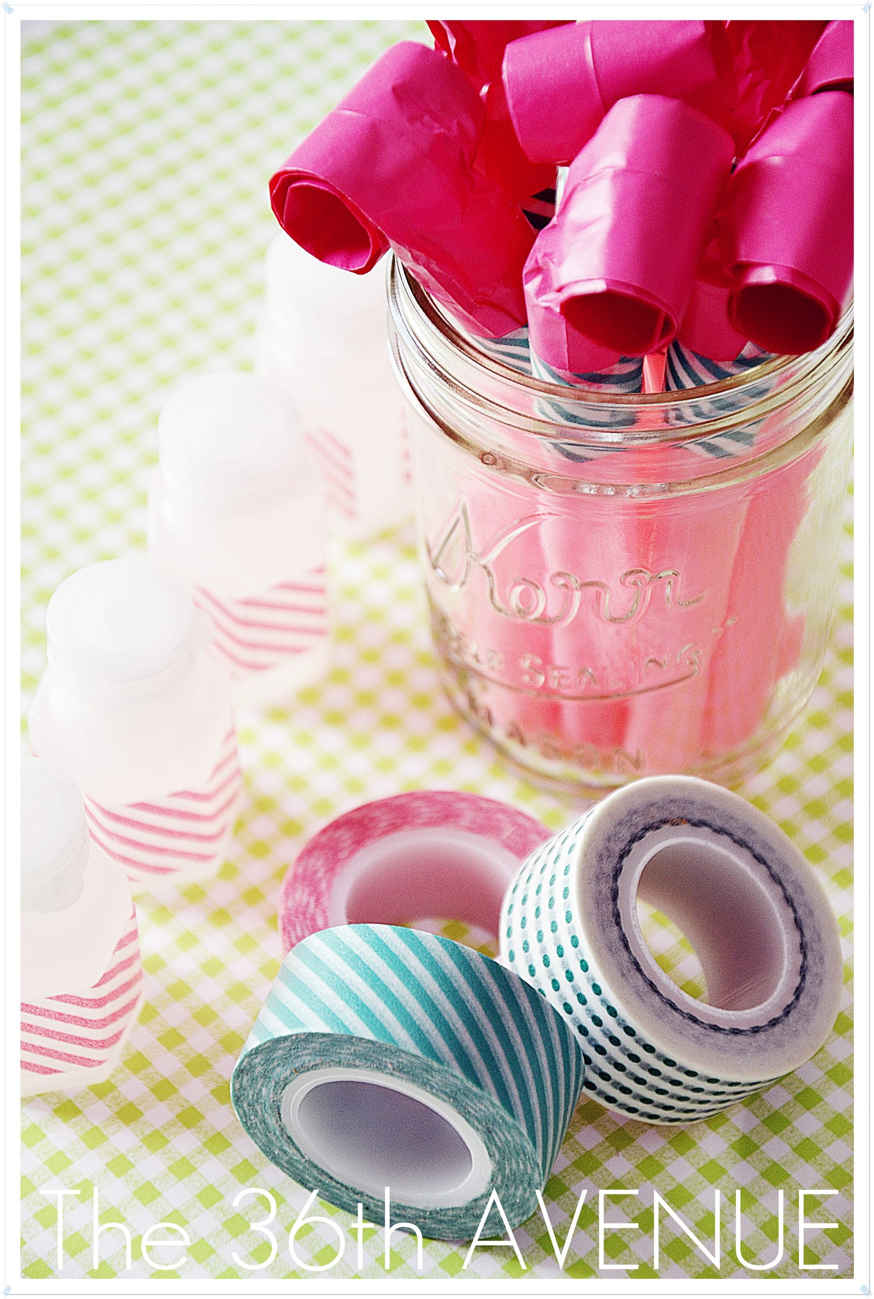 Washi Tape Party Favors
