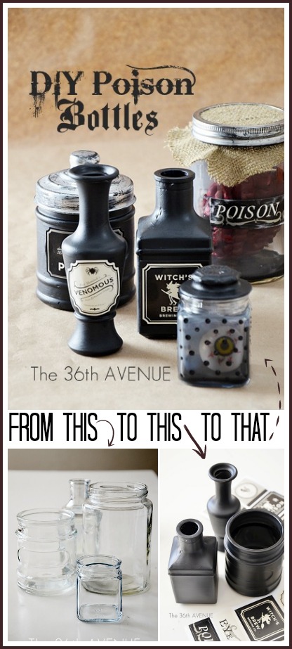 Halloween Hacks and DIY Decor Ideas at the36thavenue.com PIN IT NOW AND MAKE THEM LATER!
