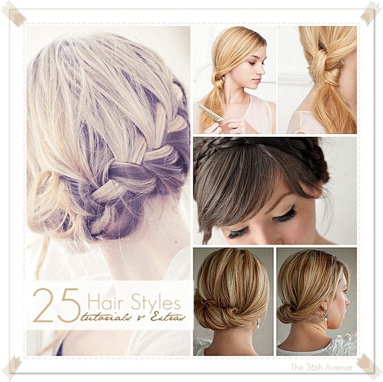 25 Makeup and Hair Tutorials over at the36thavenue.com