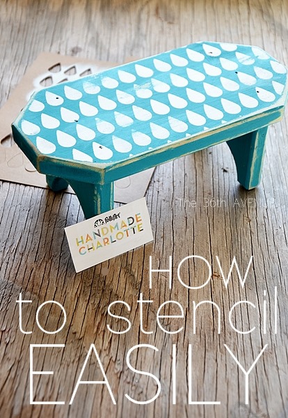 How to stencil the easy way! the36thavenue.com