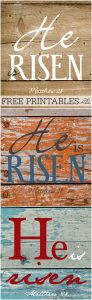 He Is Risen Printables | The 36th AVENUE
