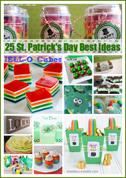 25 St. Patrick's Day LUCKY Ideas... Great recipes, decorations, and crafts. the36thavenue.com