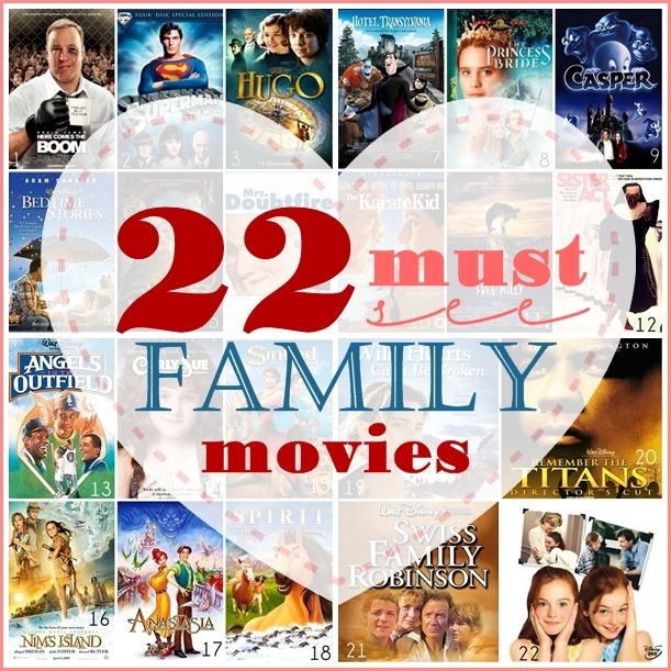 Some of the best Family movies. the36thavenue.com
