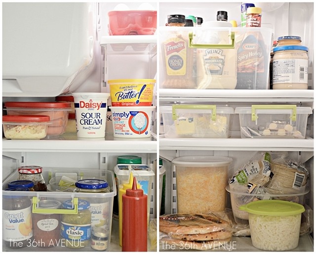 How to clean and keep your fridge CLEAN.  the36thavenue.com