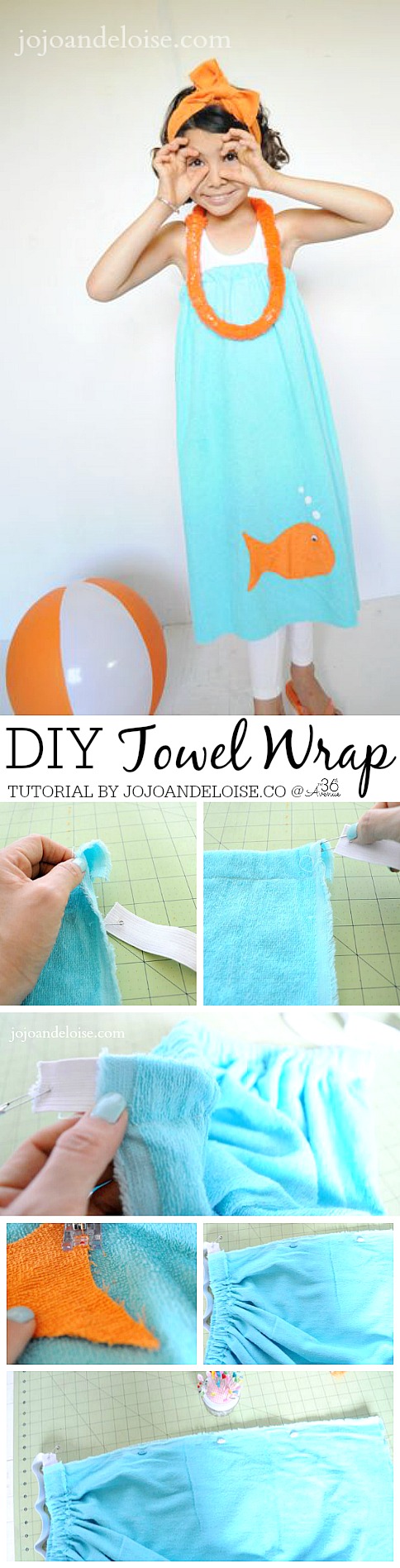 How To Make A Towel Wrap The 36th Avenue