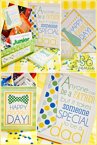 Father's Day Gift Idea and awesome free printable from the36thavenue.com