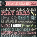 Chalkboard Fonts and Free Printable