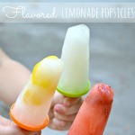Flavored Lemonade Popsicles
