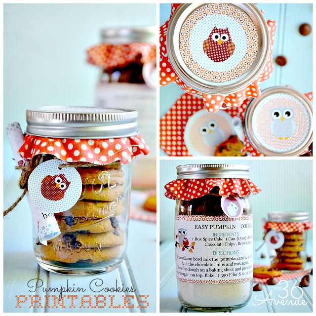Pumpkin Cookie Recipe Printable
