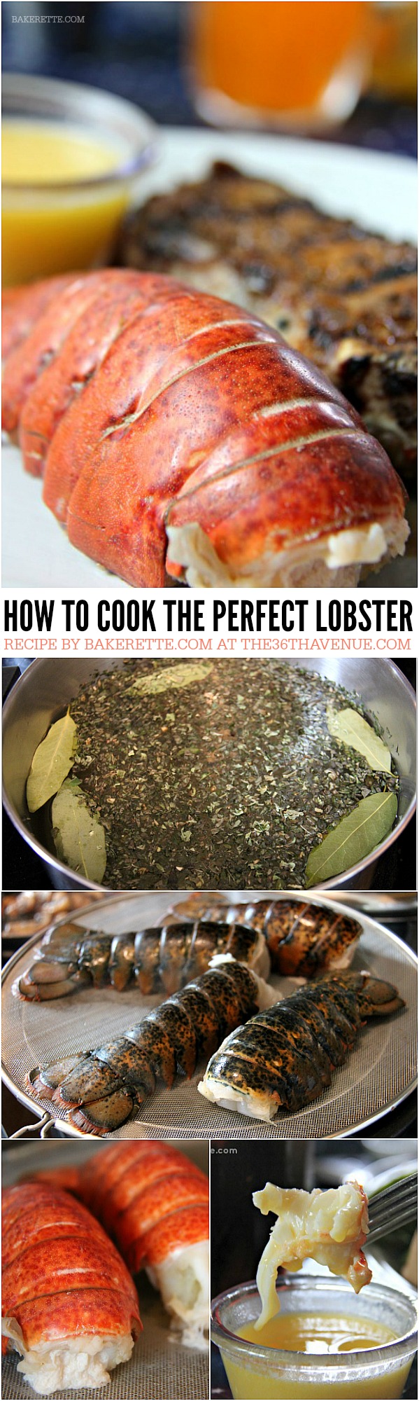 Best Recipes on Pinterest - How to Cook the Perfect Lobster every time. Such an easy, quick and delicious recipe! 