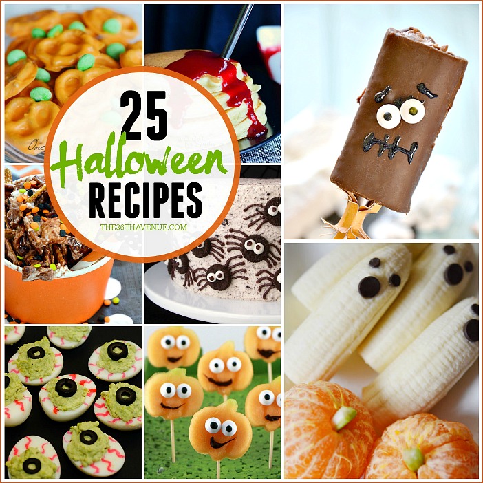 Halloween Recipes that are easy to make and fun to eat!