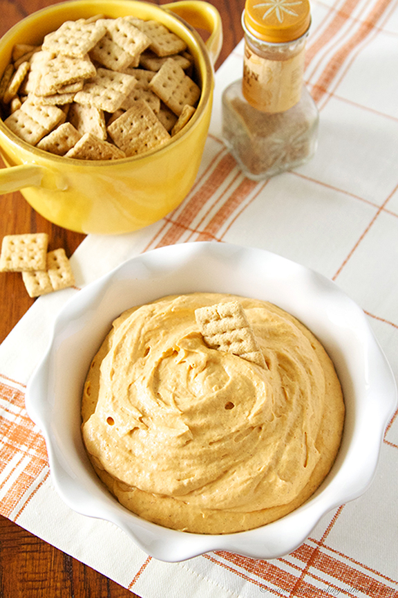Skinny Pumpkin Fluff by www.whatscookingwithruthie.com