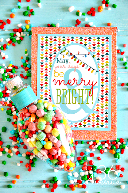 Free Christmas Printables at the36thavenue.com Merry and Bright!