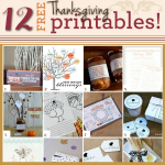 12 Free Thanksgiving Printables
