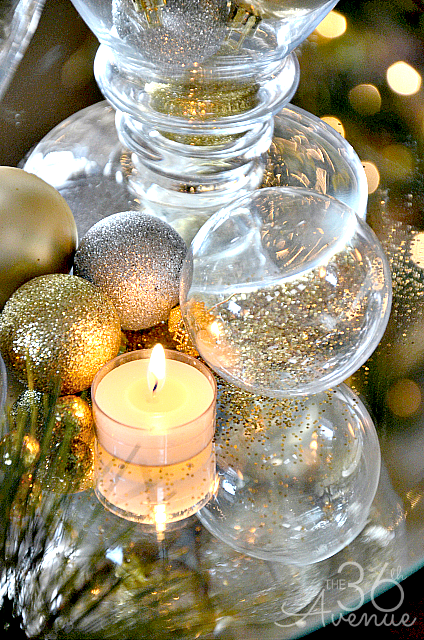 Christmas Table Escape Ideas using things that you may already have! #christmas #decor #homedecor