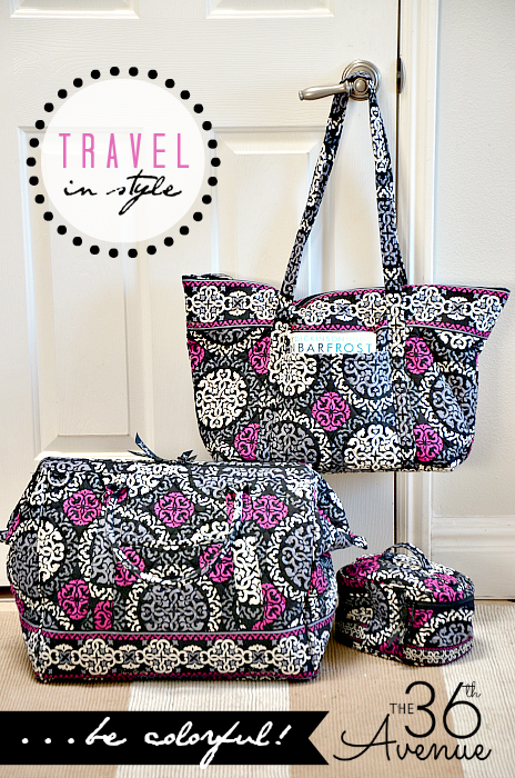 Loving these colorful travel bags! Giveaway at the36thavenue.com