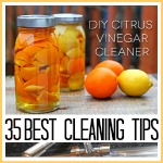 Cleaning Tips : These 35 tips and cleaning recipes for the home are awesome! the36thavenue.com #cleaning