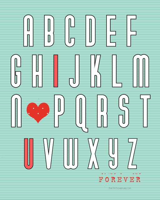 Free Valentine Printables… More options at the36thavenue.com So cute! #valentines #printable