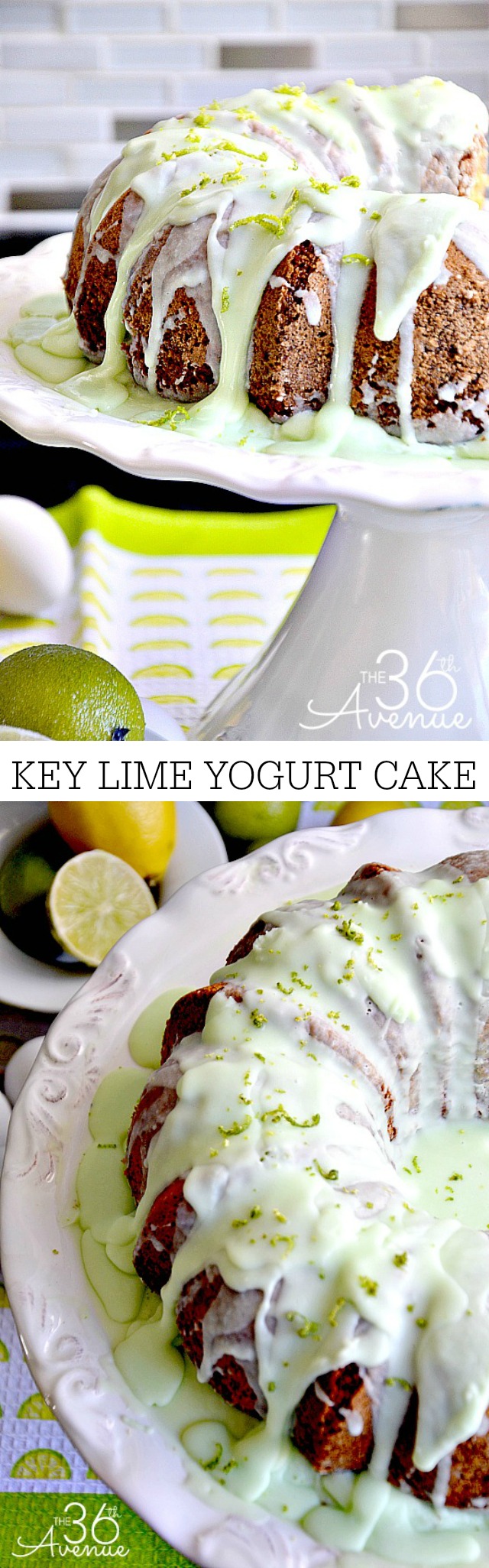 KEY LIME YOGURT CAKE the36thavenue.com