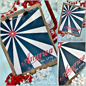 Fourth Of July Free Printable