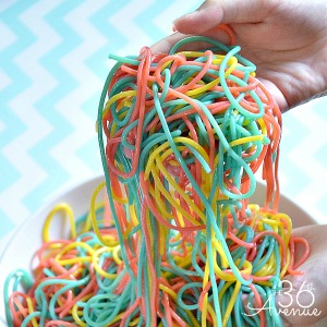 How to make Spaghetti Slime at the36thavenue.com