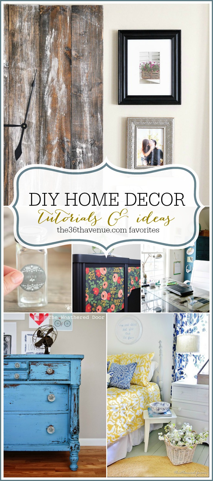 DIY Home Decor Projects and Ideas at the36thavenue.com