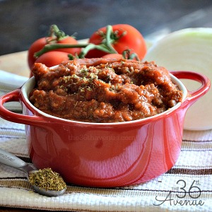 Recipe - Best Spaghetti Sauce ready in just 15 minutes. the36thavenue.com