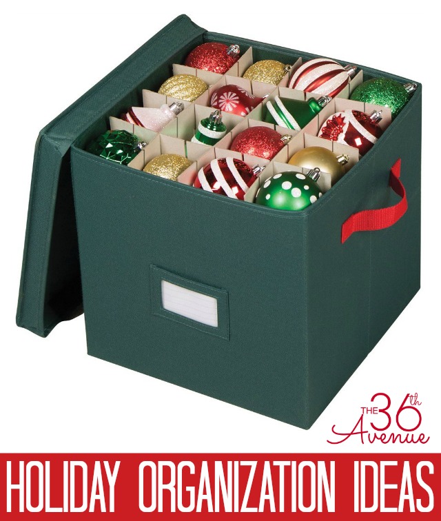 Top 10 Holiday Organization Hacks and Gadgets at the36thavenue.com #organization 