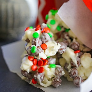 Christmas Recipes - Five Ingredient Coco Clusters... So yummy!