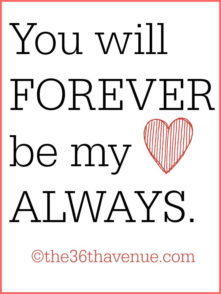 All time favorite LOVE QUOTES... 31 ways to say i love you! #valentines