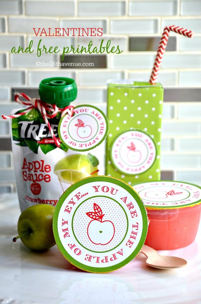 Apple Jar and Free Printable | The 36th AVENUE