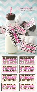 Free Printable – Donut Forget Valentine’s Day | The 36th AVENUE