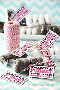 Free Printable – Donut Forget Valentine’s Day | The 36th AVENUE