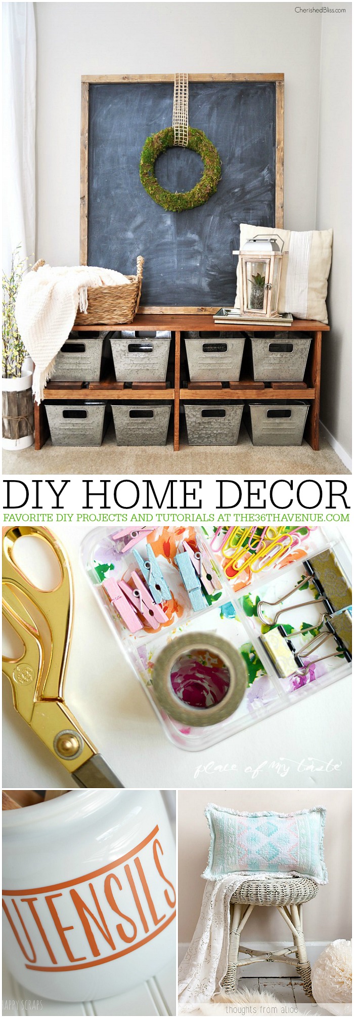 Home Decor DIY Ideas at the36thavenue.com These are so pretty!