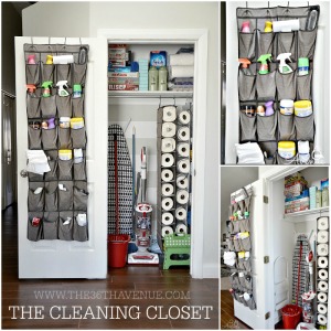 Cleaning Tips - Cleaning Closet Organization at the36thavenue.com