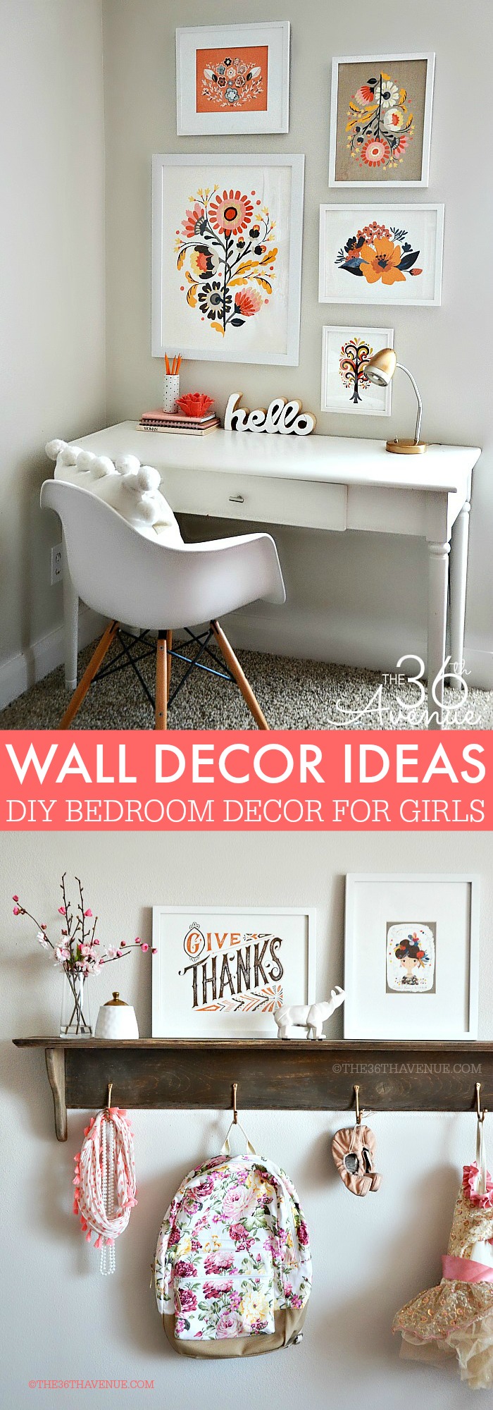 Home Decor - Wall Decor Ideas at the36thavenue.com Pin it now and decorate later!