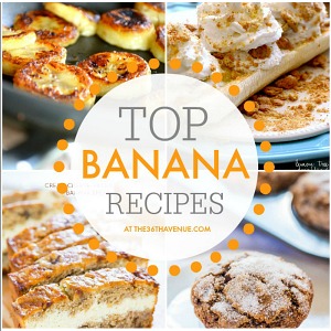 Top Ripe Banana Recipes at the36thavenue.com PIN IT NOW and make them later!