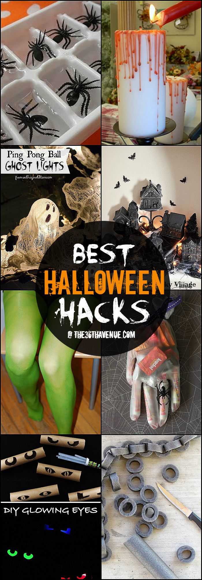 Halloween Hacks and DIY Decor Ideas at the36thavenue.com ...Pinning for later!