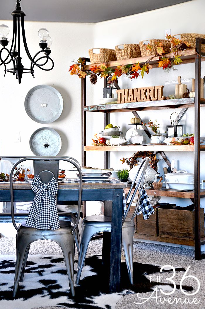 Home Decor - Fall Decor Ideas and Dining Room Reveal at the36thavenue.com 
