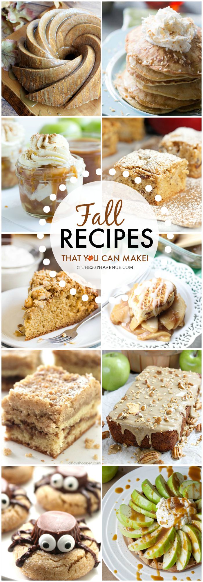 Recipes- The Best Fall Recipes over at the36thavenue.com Oh my goodness, you have to see them all! 
