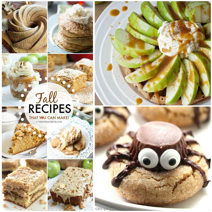 Recipes- The Best Fall Recipes over at the36thavenue.com Oh my goodness, you have to see them all! 