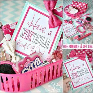 Gift Idea and Free Gift Card Printable