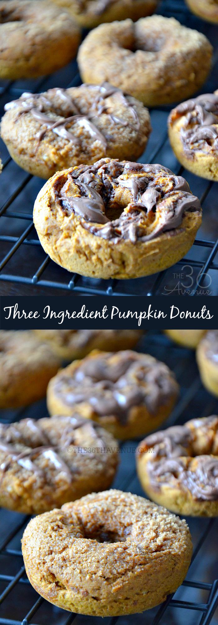 Pumpkin Donut Recipes by the36thavenue.com